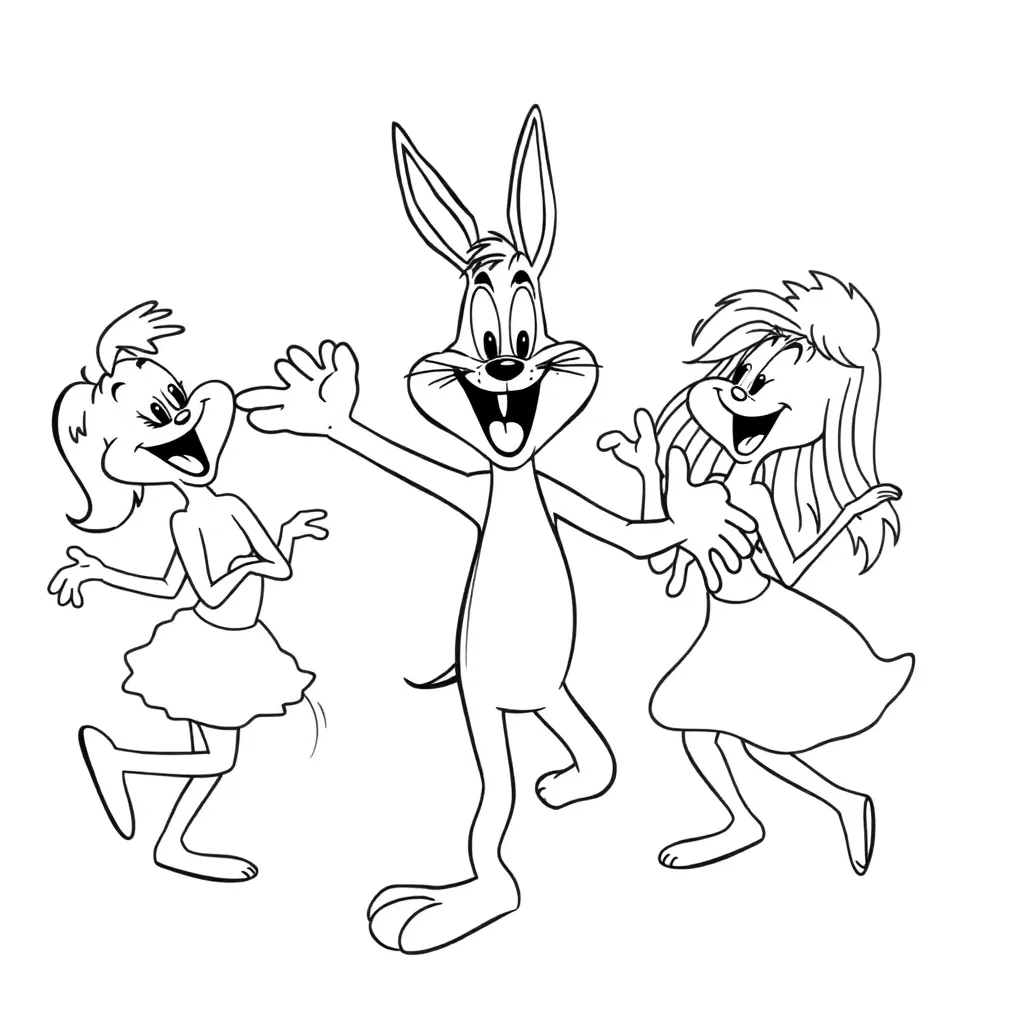 Looney Tunes coloring page