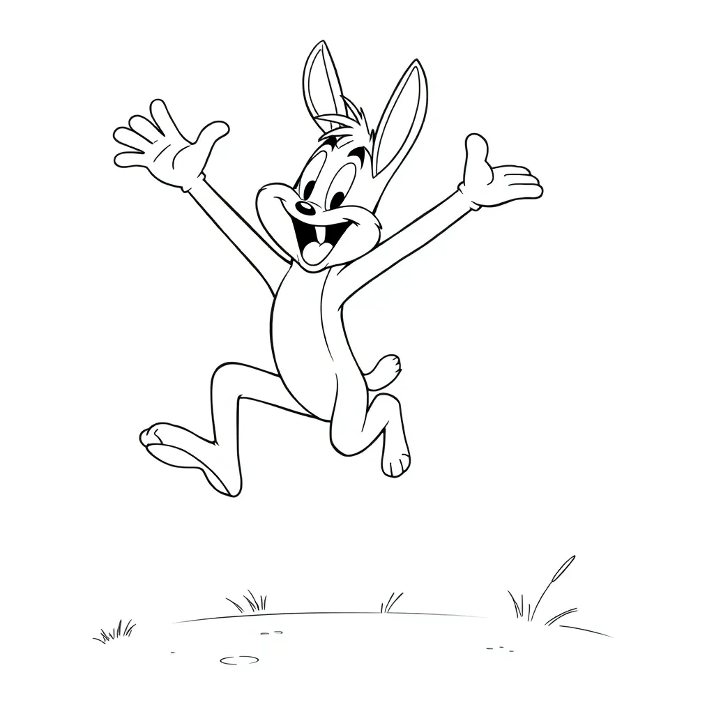 Looney Tunes coloring page
