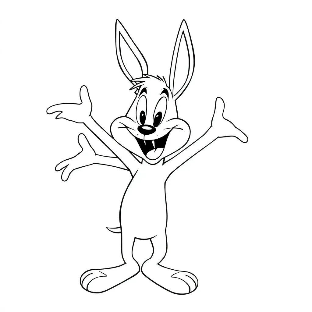 Looney Tunes coloring page