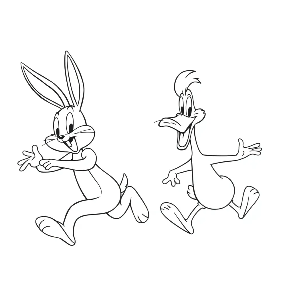 Looney Tunes coloring page