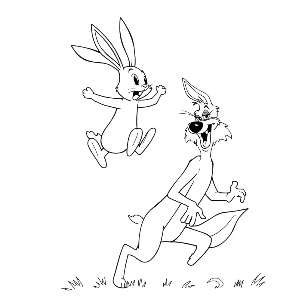 Looney Tunes coloring page