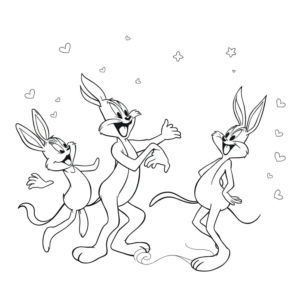 Looney Tunes coloring page