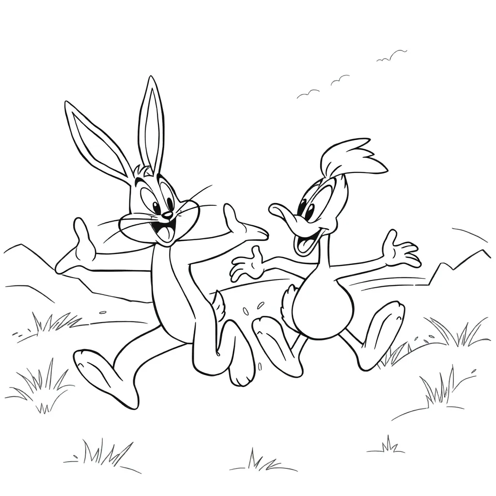 Looney Tunes coloring page