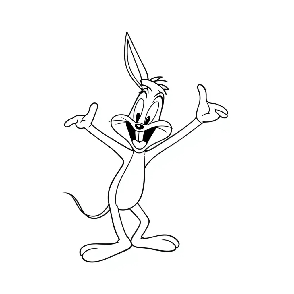 Looney Tunes coloring page