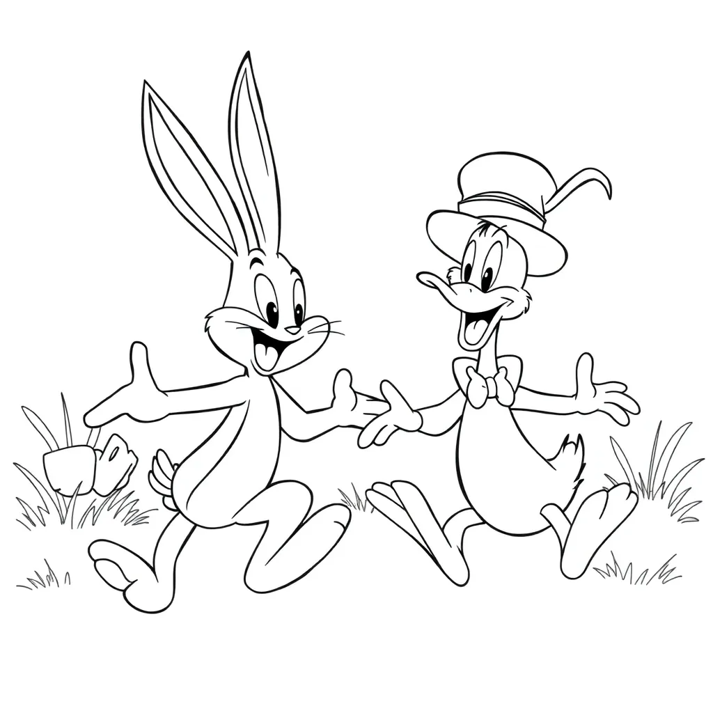 Looney Tunes coloring page