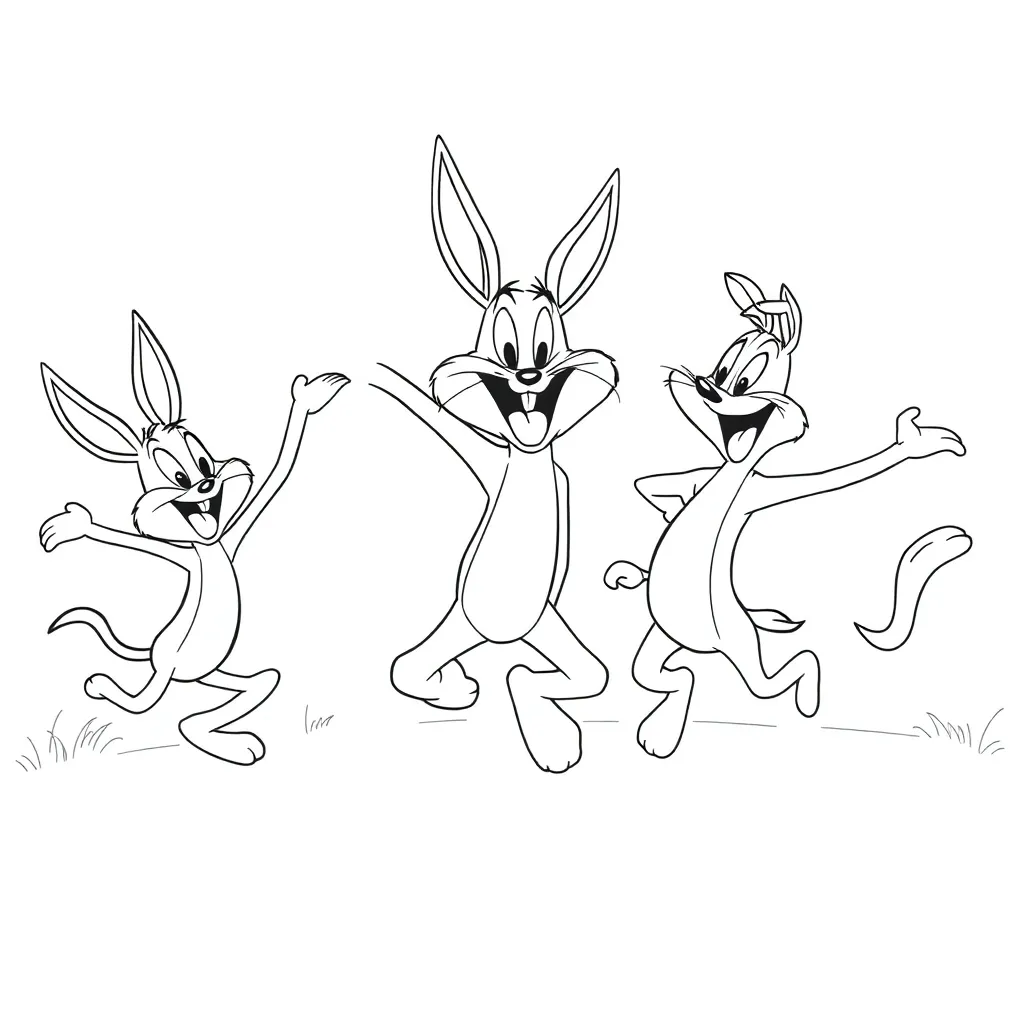 Looney Tunes coloring page