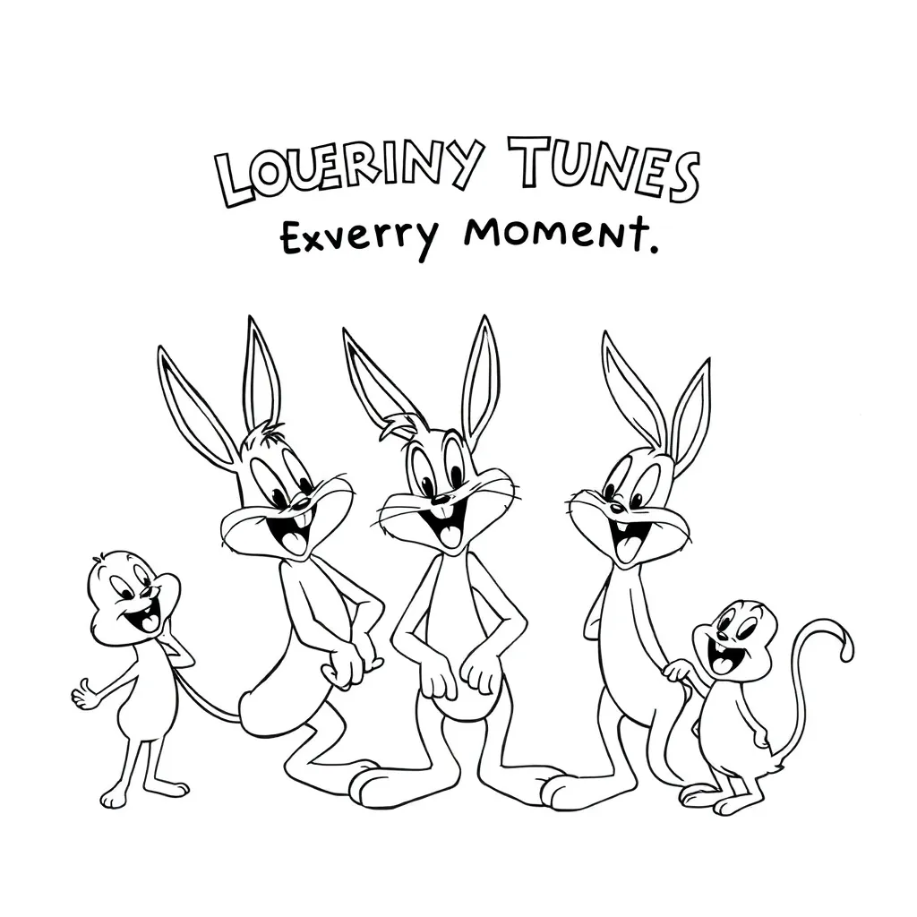 Looney Tunes coloring page