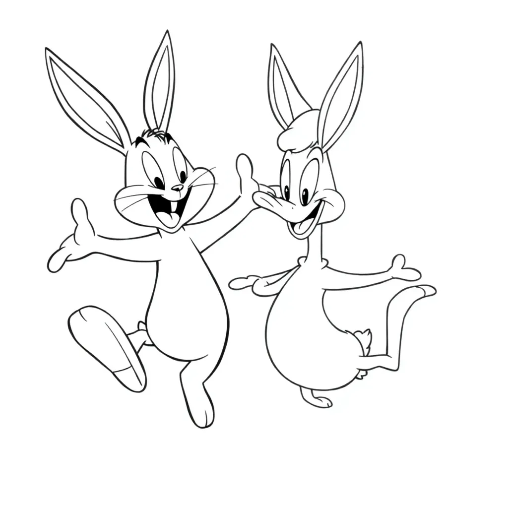 Looney Tunes coloring page