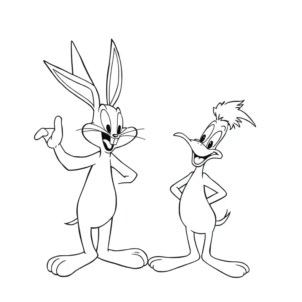 Looney Tunes coloring page
