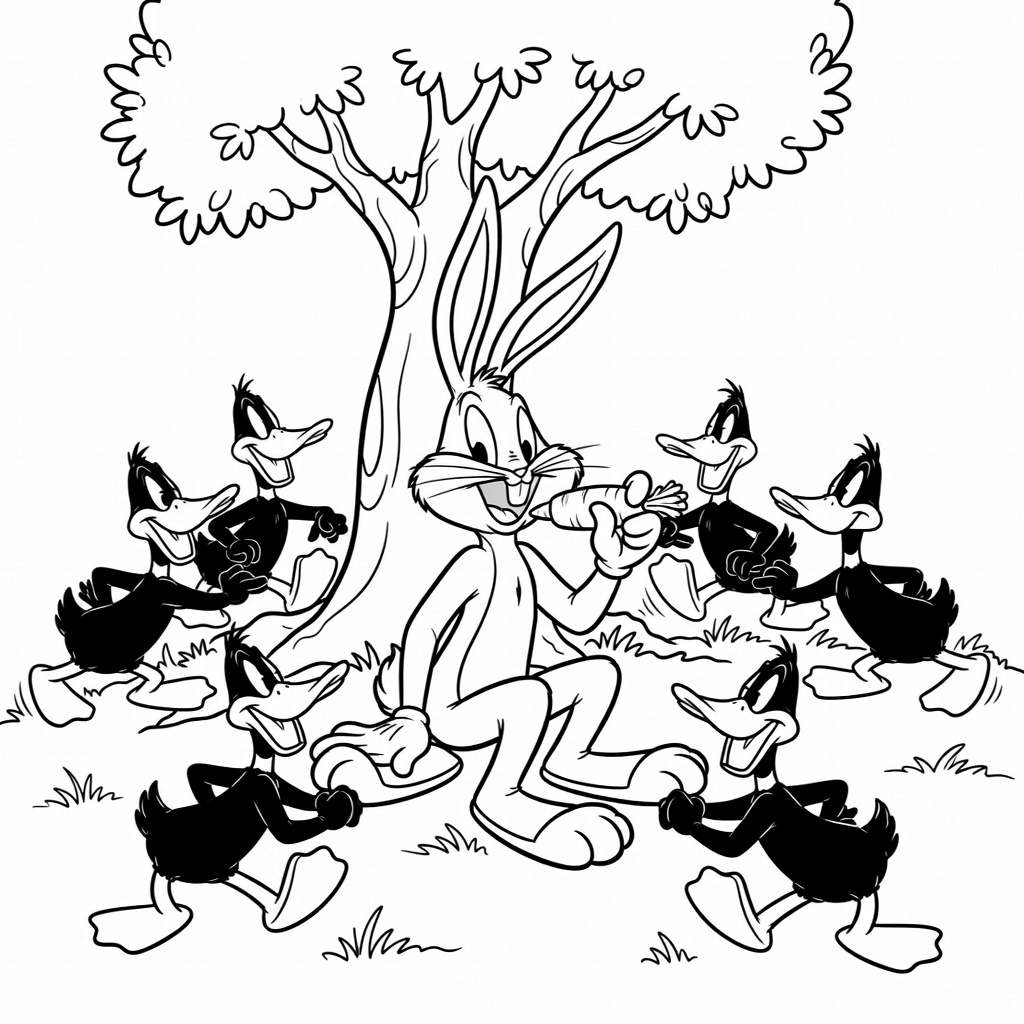 Looney Tunes coloring page