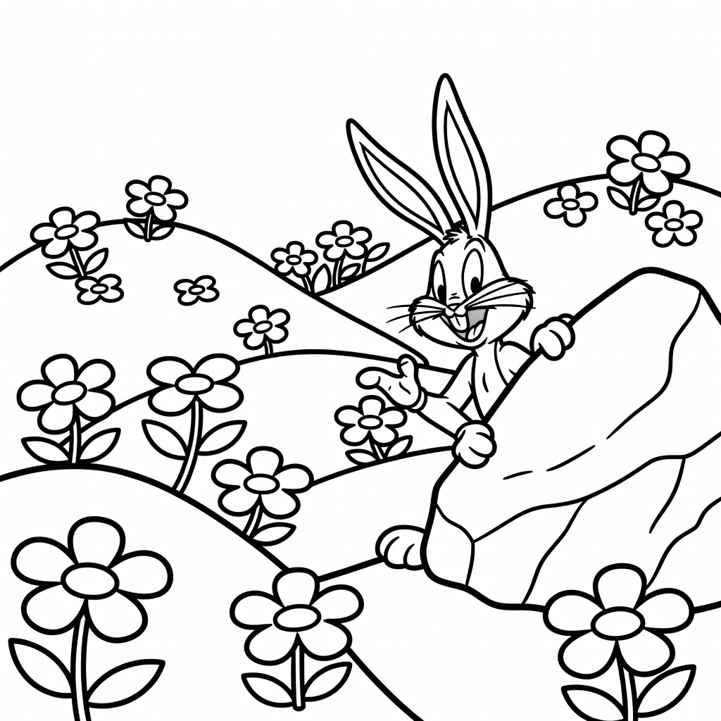 Looney Tunes coloring page