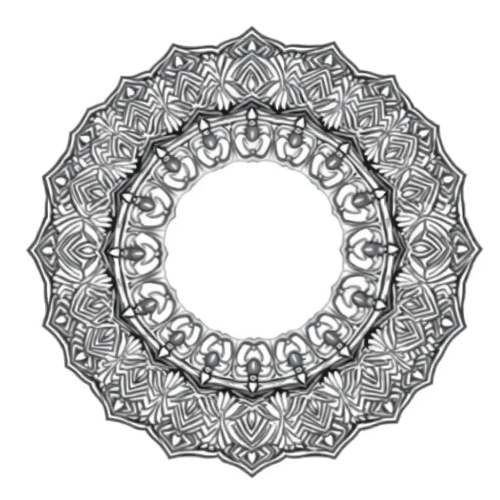 Mandalas coloring page