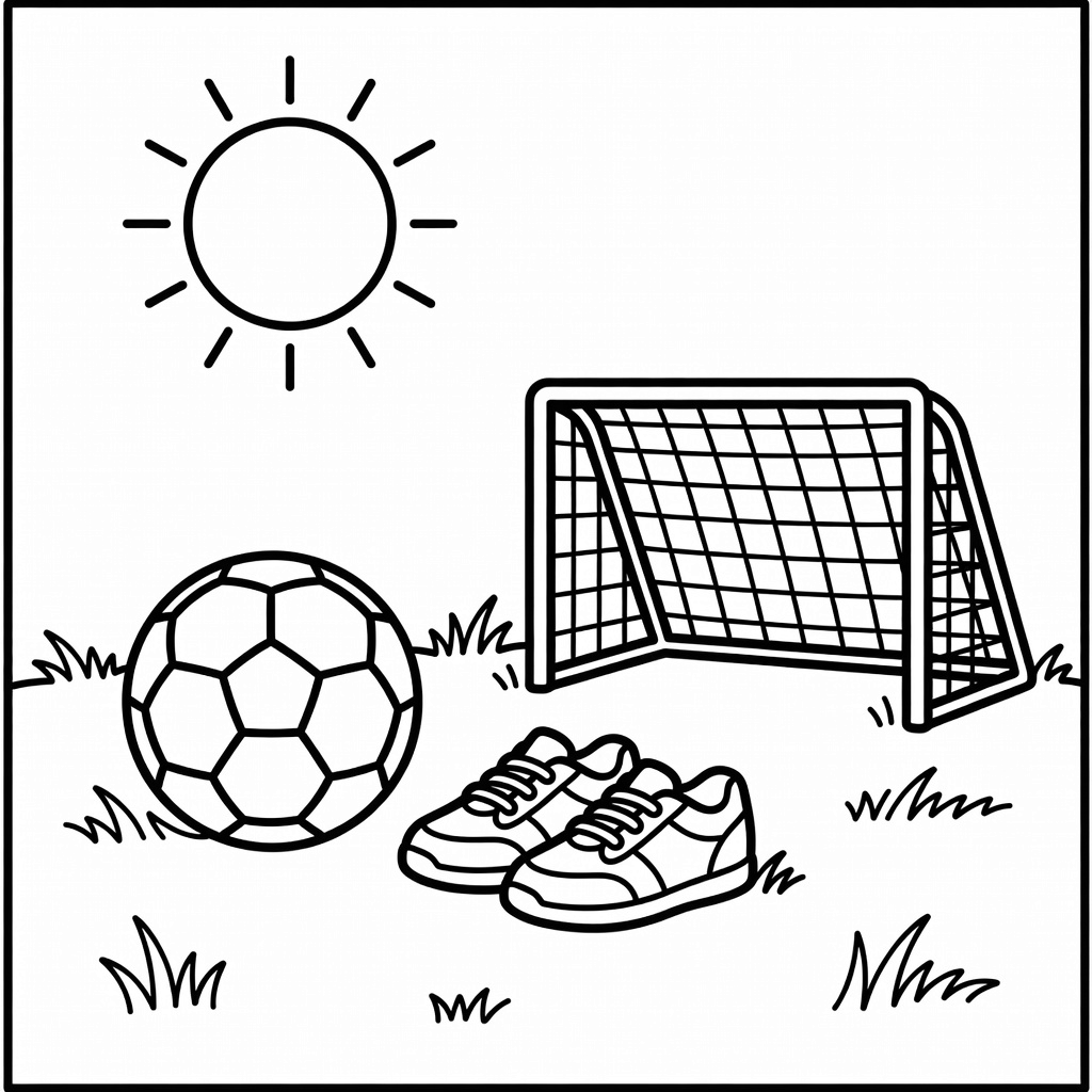 Messi coloring page