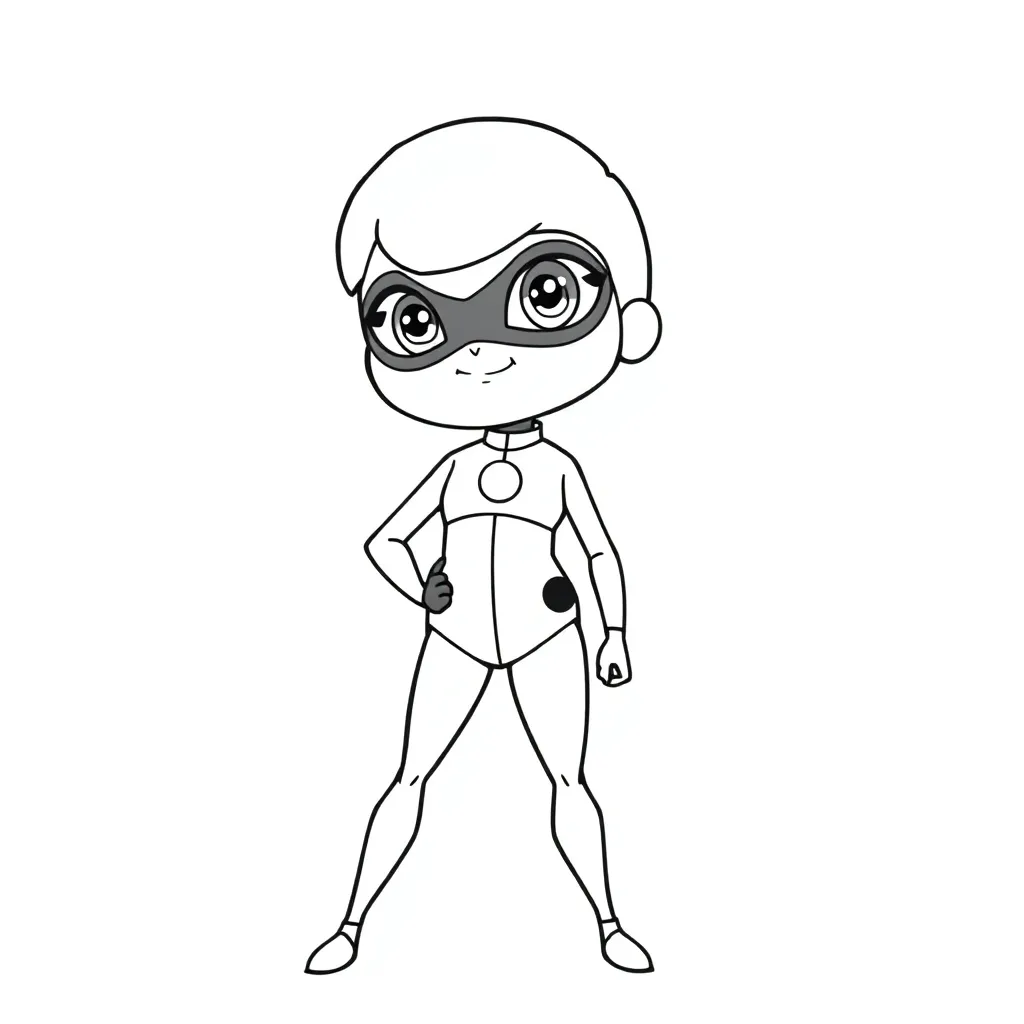 Miraculous Ladybug coloring page