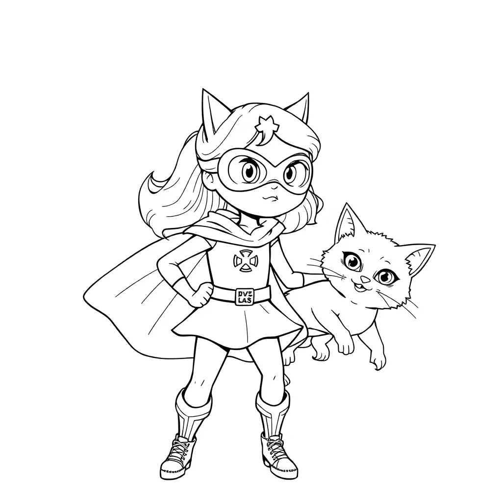 Miraculous Ladybug coloring page