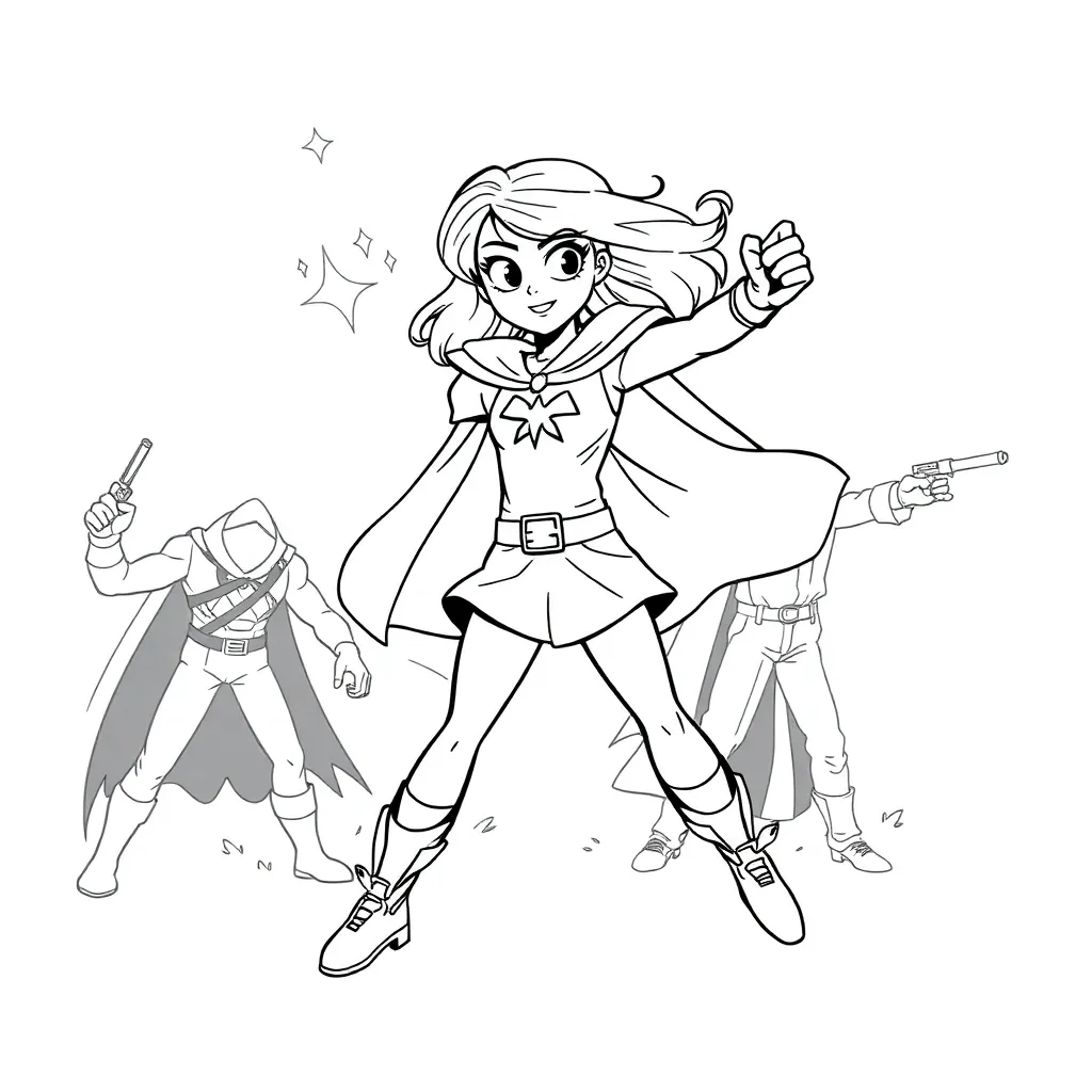 Miraculous Ladybug coloring page
