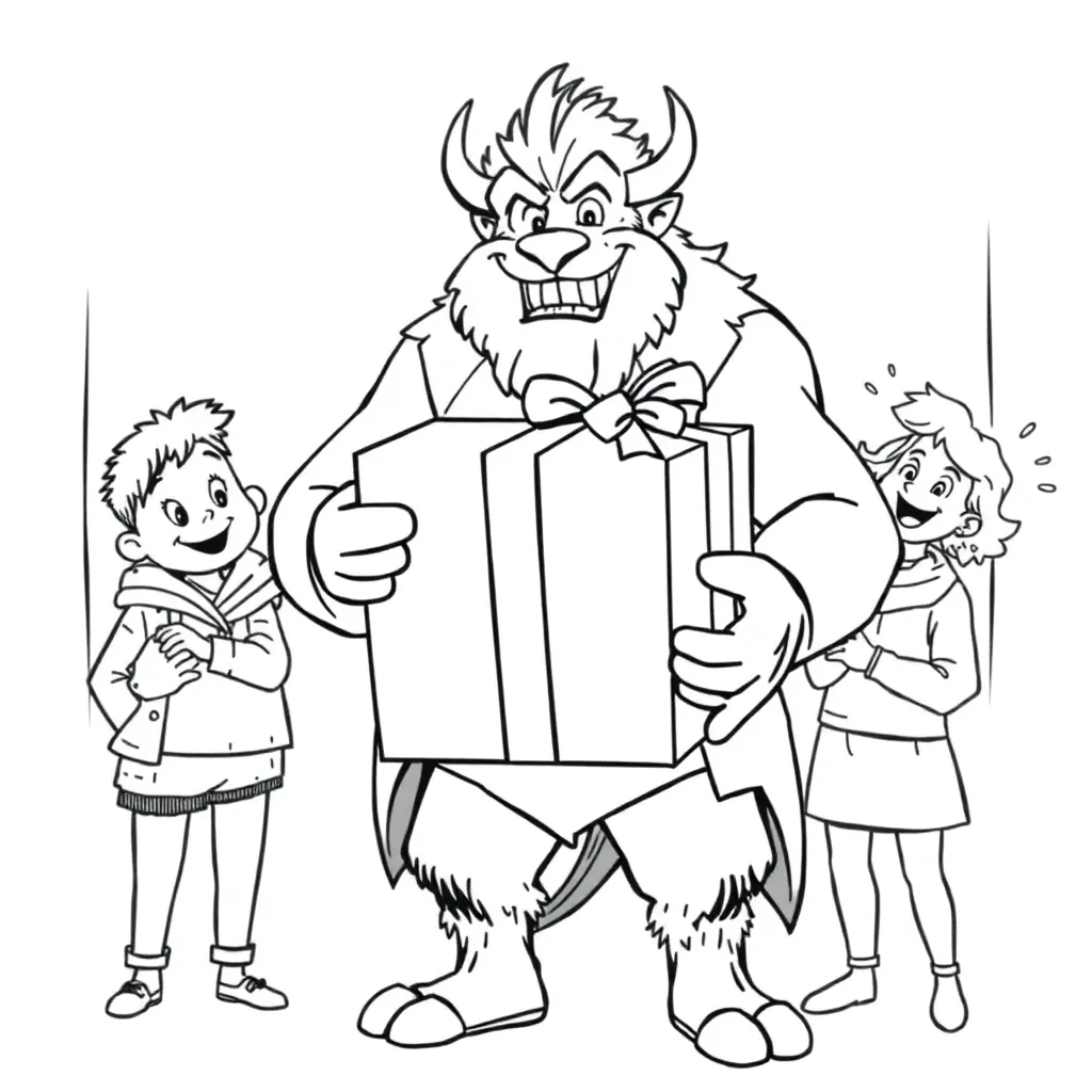 Mr Beast coloring page
