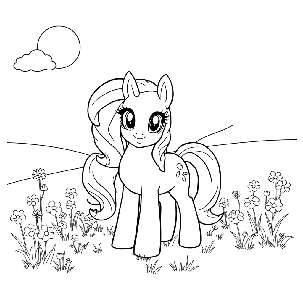 My Little Pony coloring page