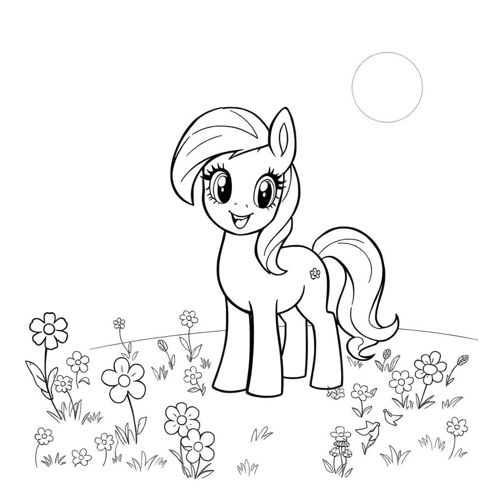 My Little Pony coloring page