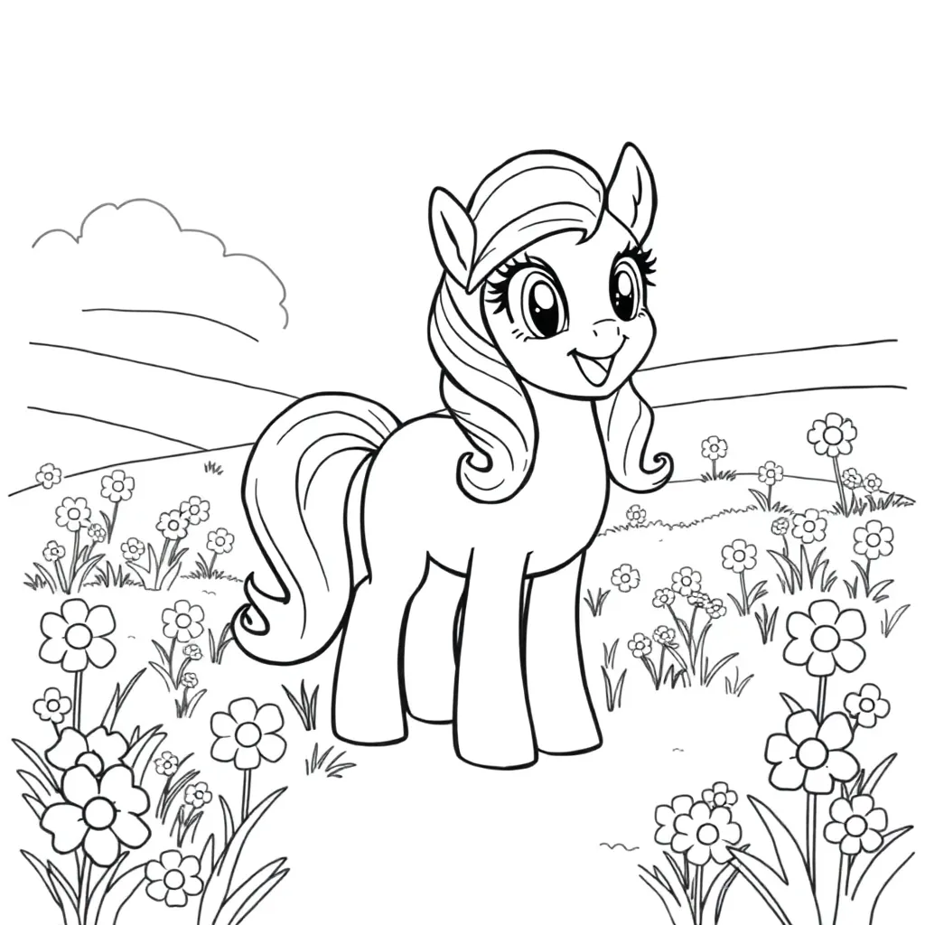 My Little Pony coloring page