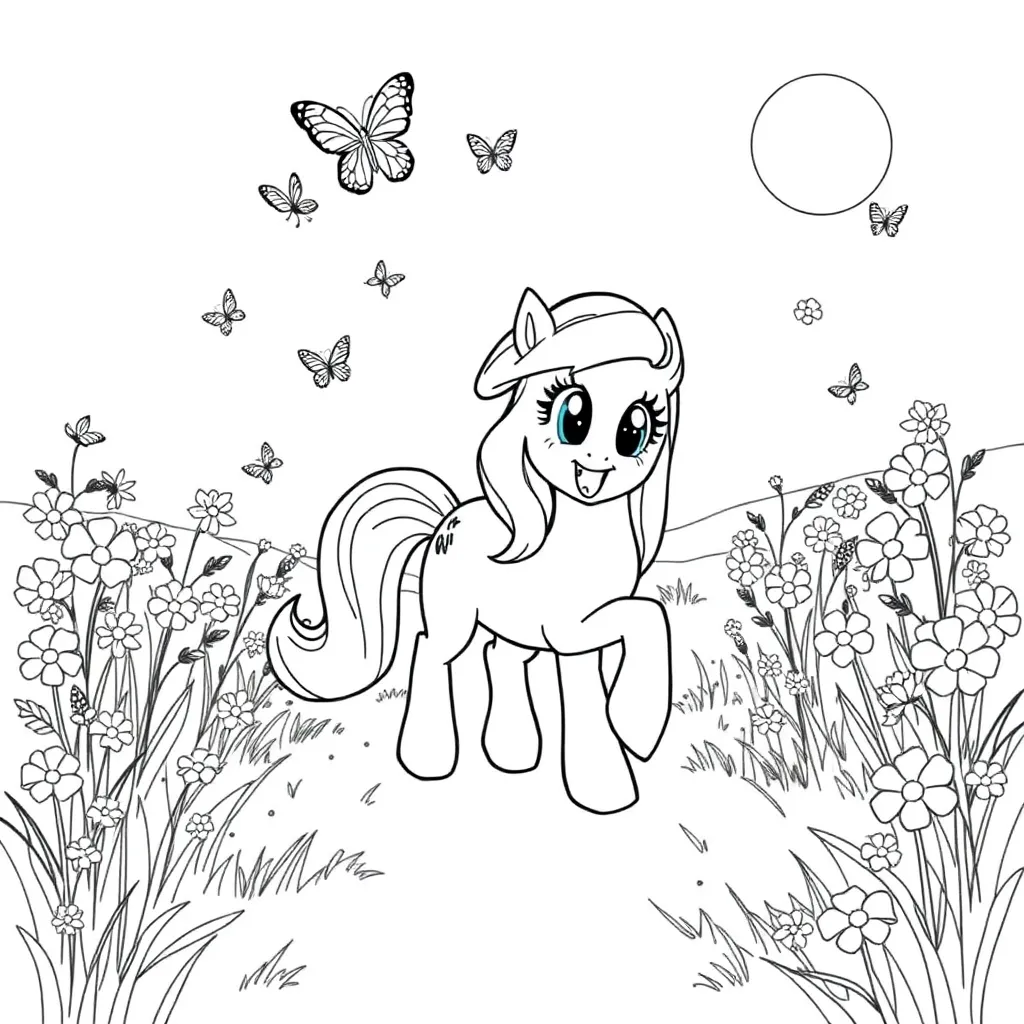 My Little Pony coloring page