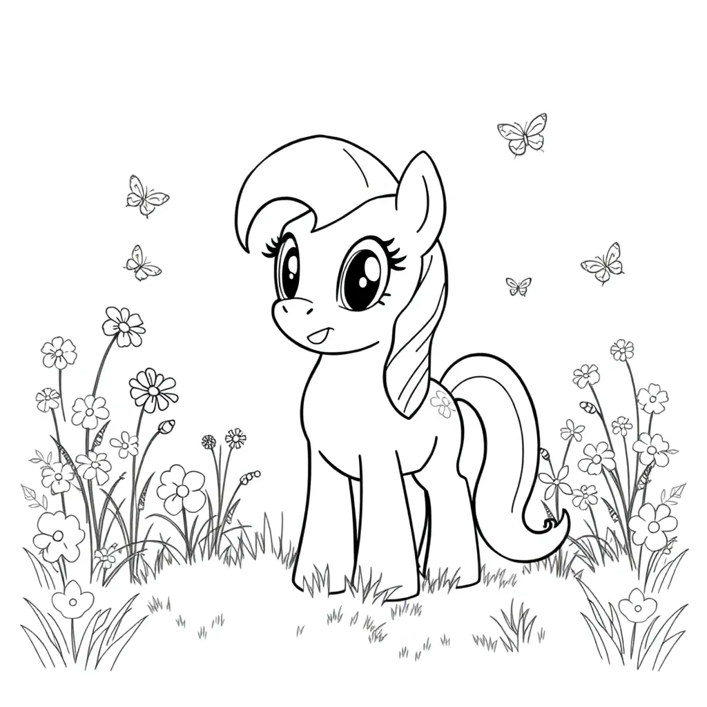 My Little Pony coloring page