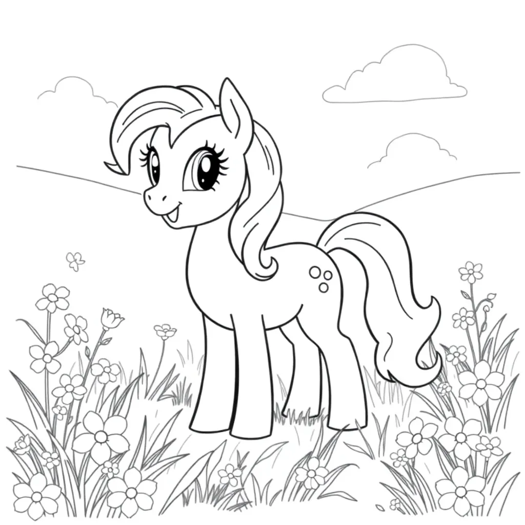 My Little Pony coloring page