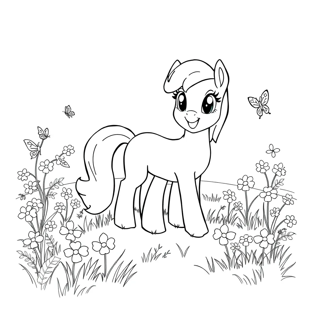 My Little Pony coloring page