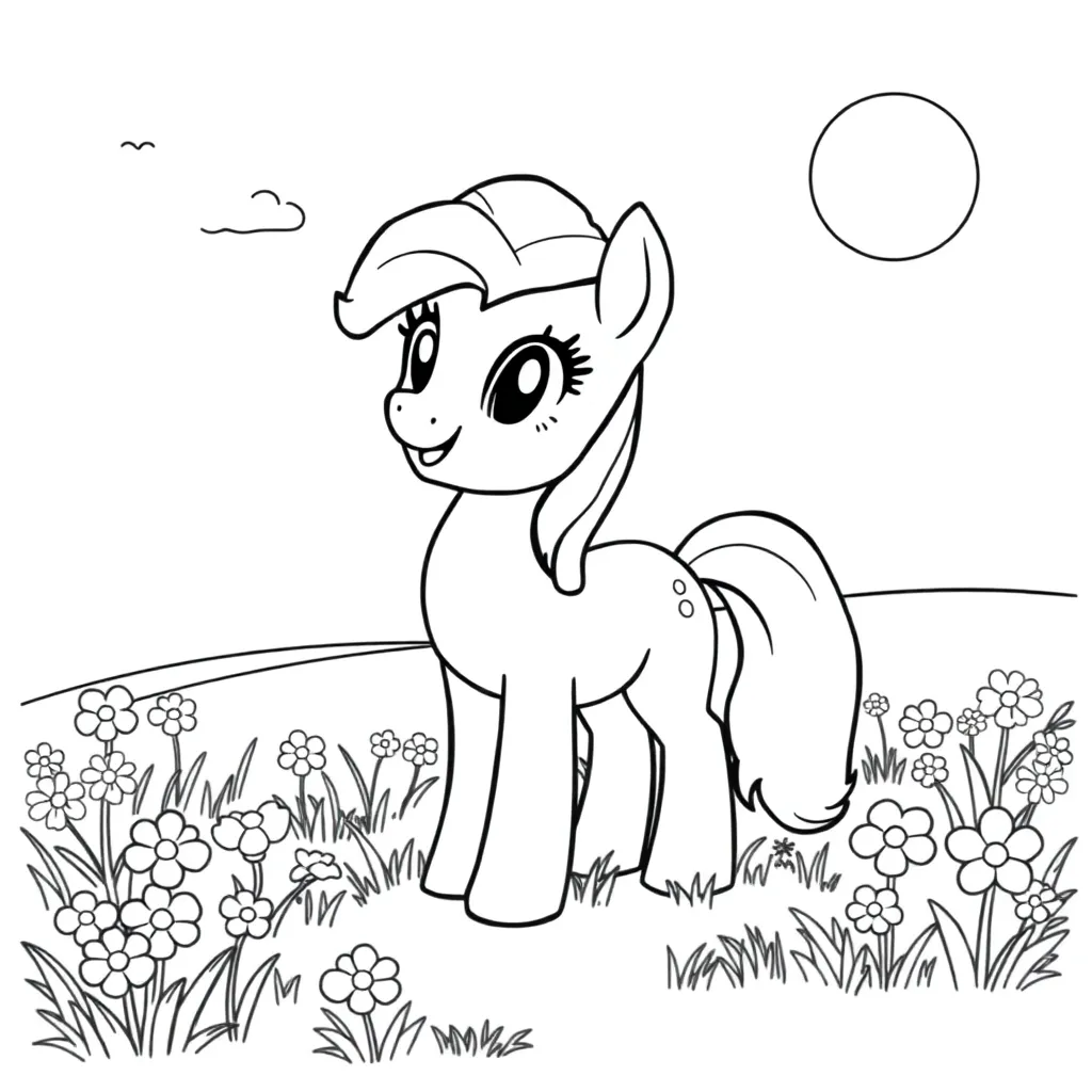 My Little Pony coloring page