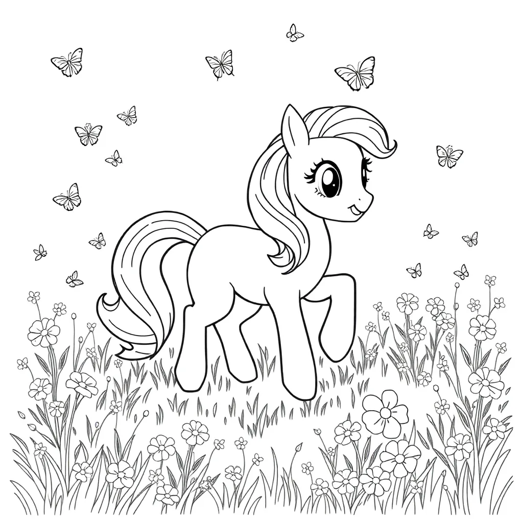 My Little Pony coloring page