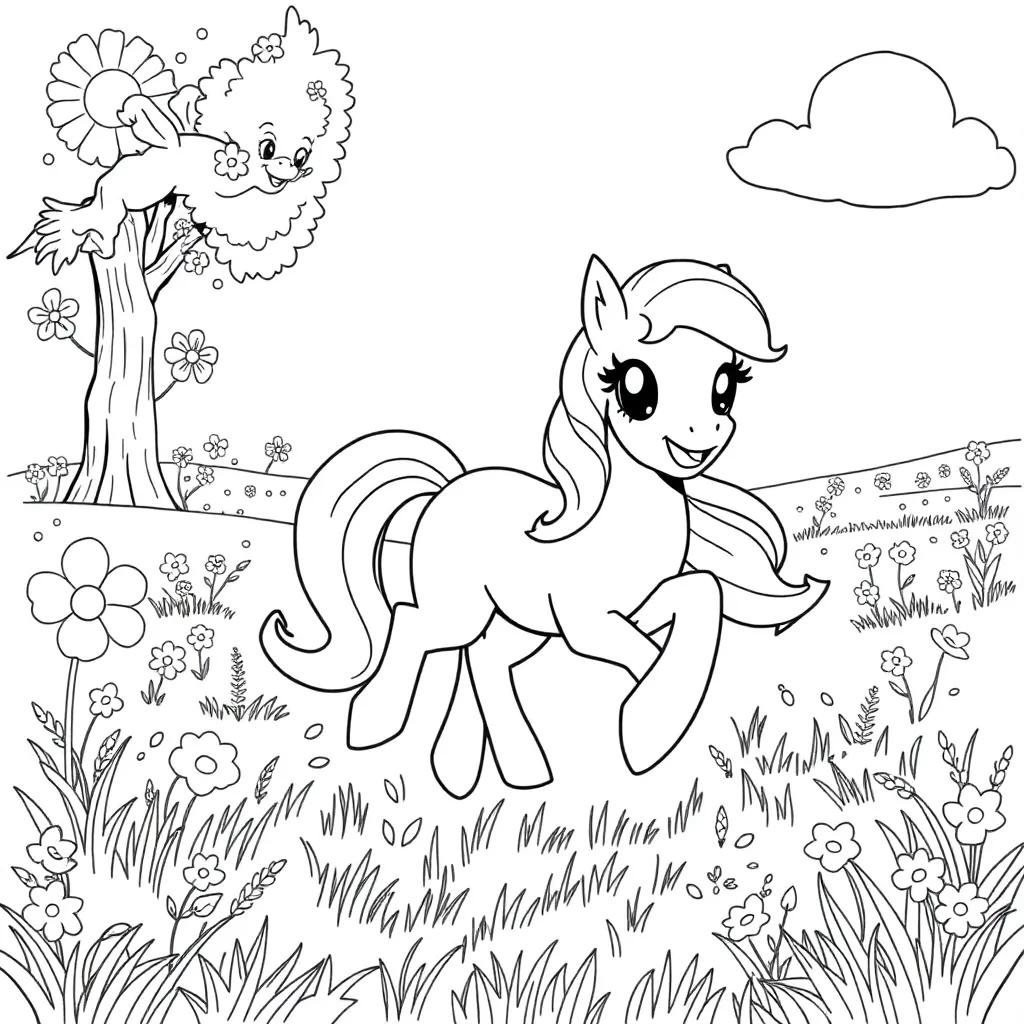 My Little Pony coloring page
