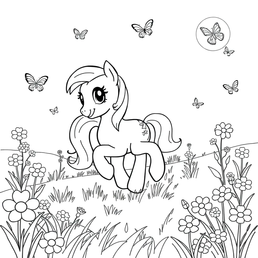 My Little Pony coloring page