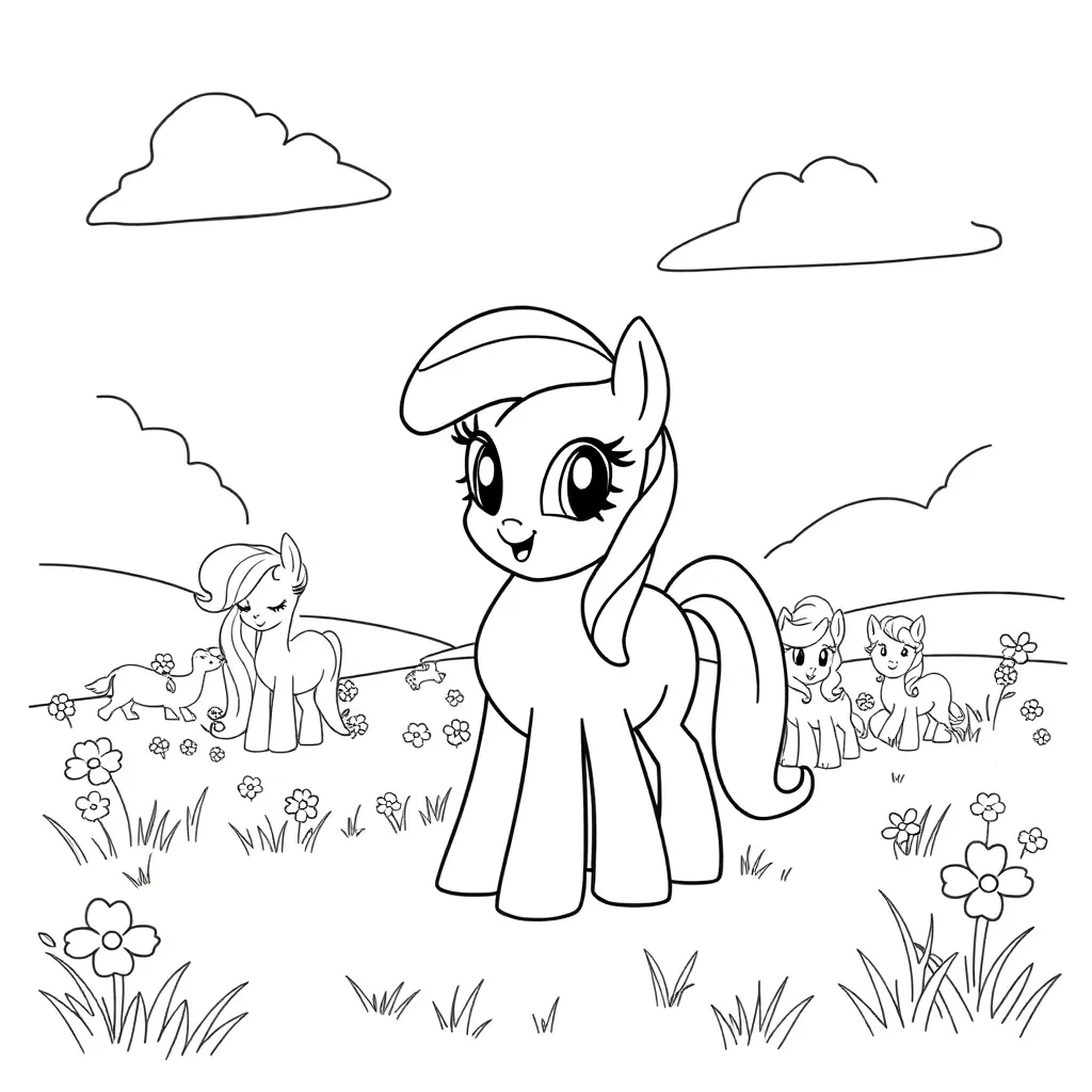 My Little Pony coloring page
