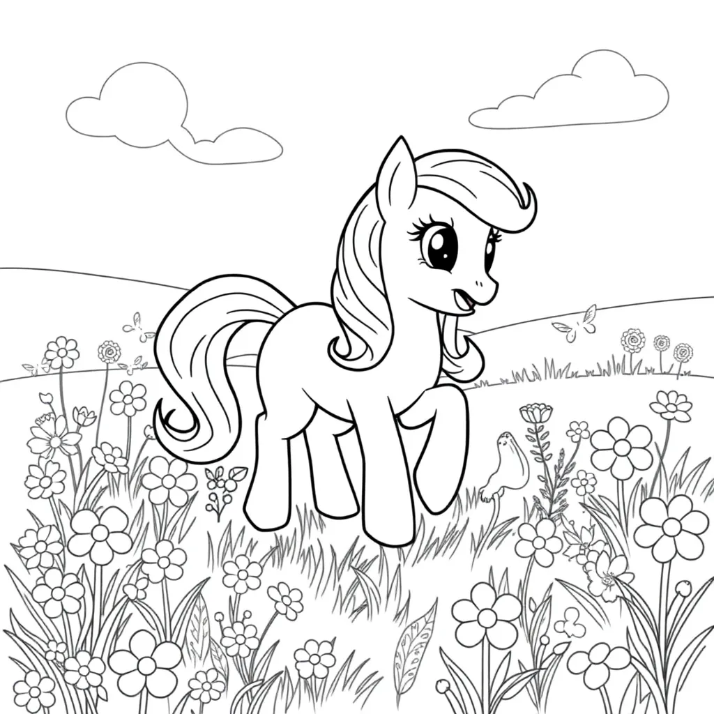 My Little Pony coloring page