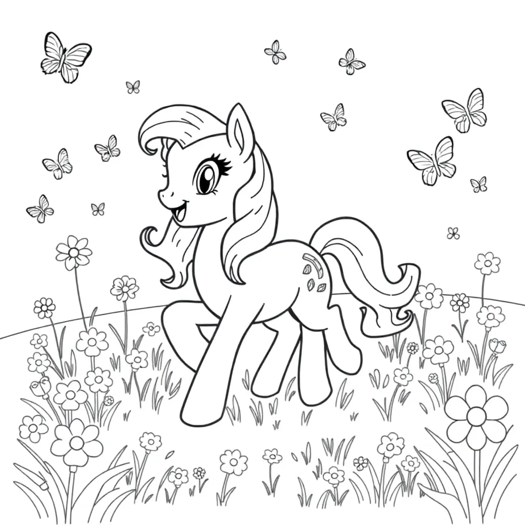 My Little Pony coloring page