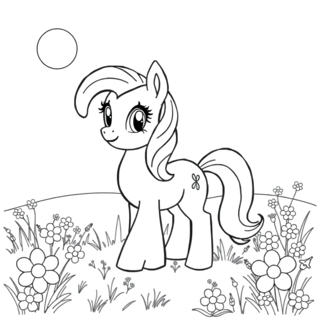 My Little Pony coloring page
