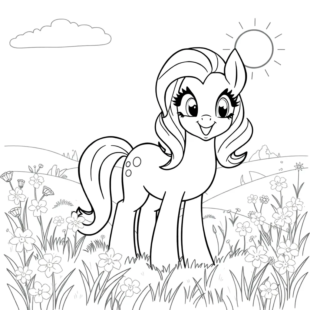 My Little Pony coloring page