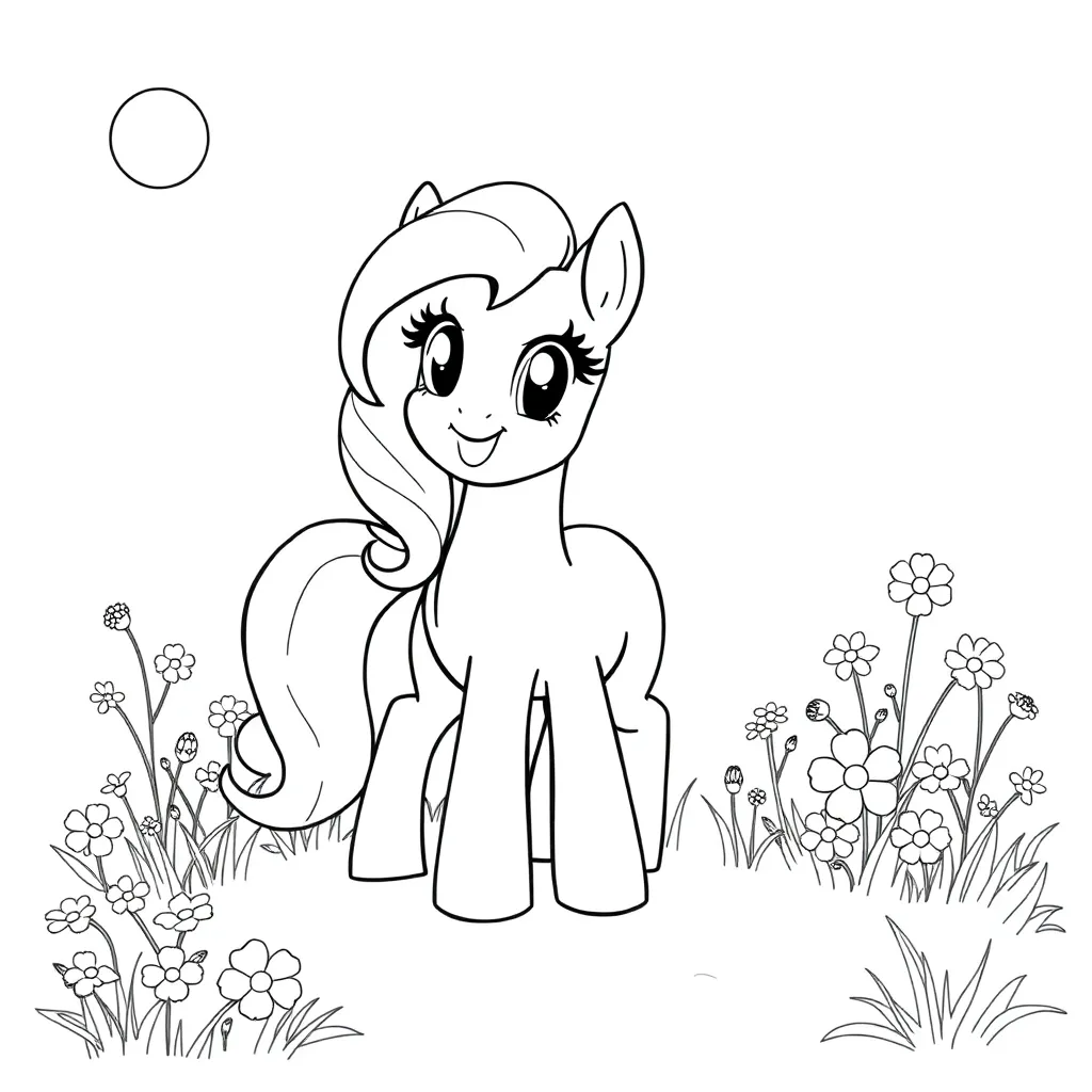 My Little Pony coloring page