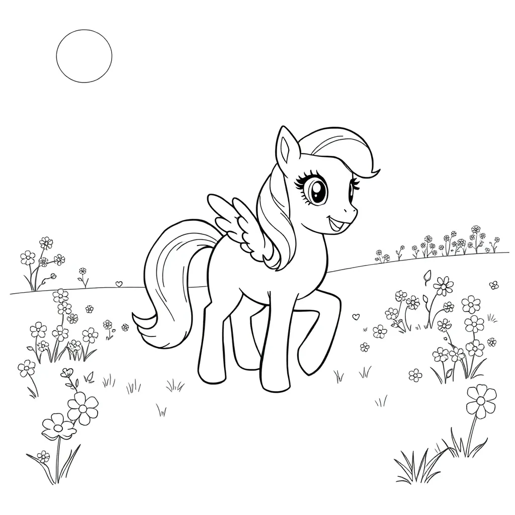 My Little Pony coloring page