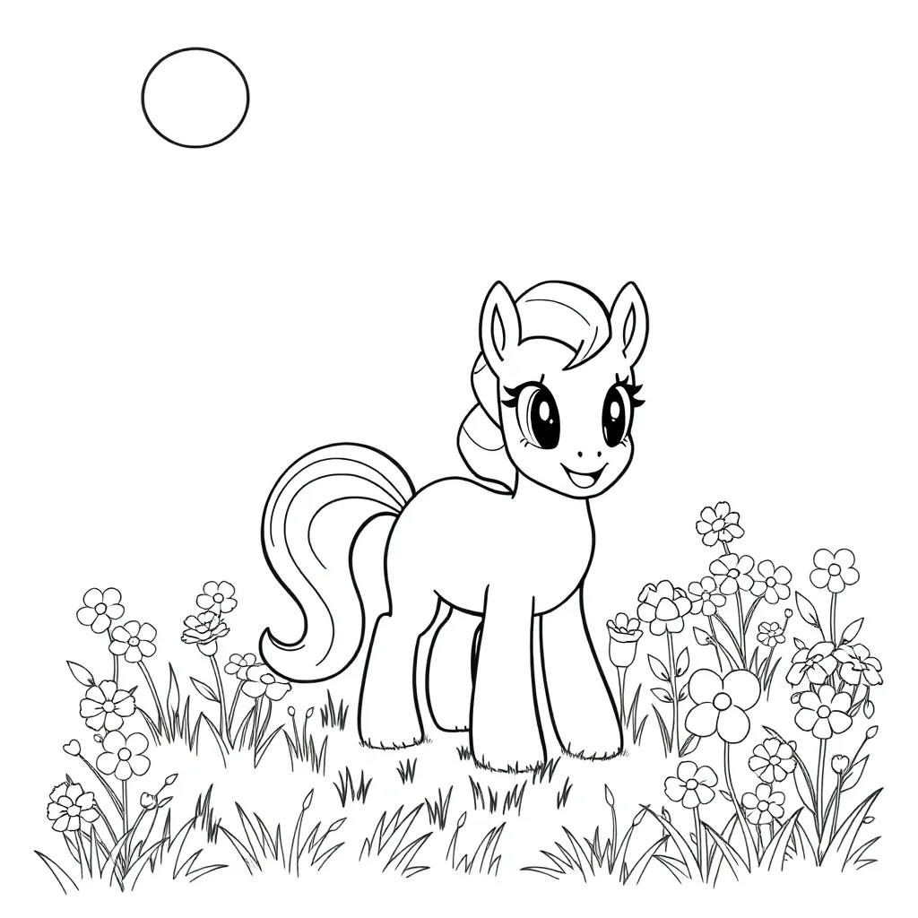 My Little Pony coloring page