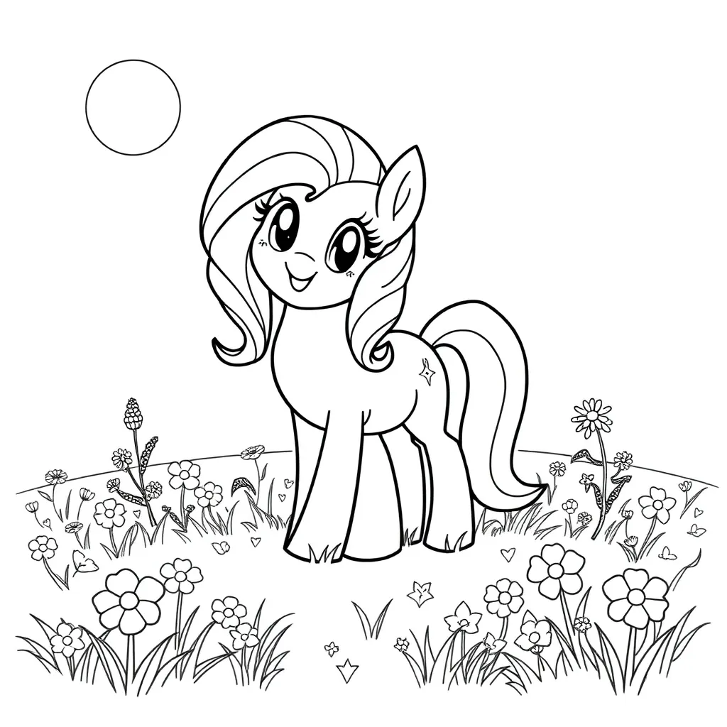 My Little Pony coloring page