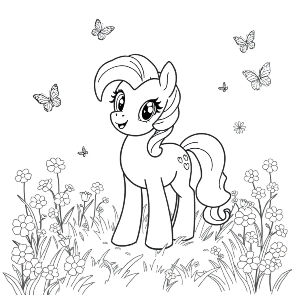 My Little Pony coloring page