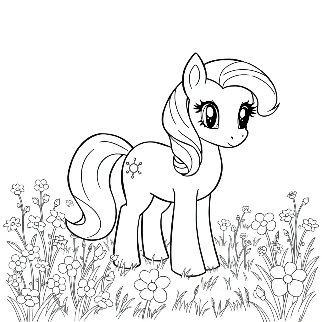 My Little Pony coloring page