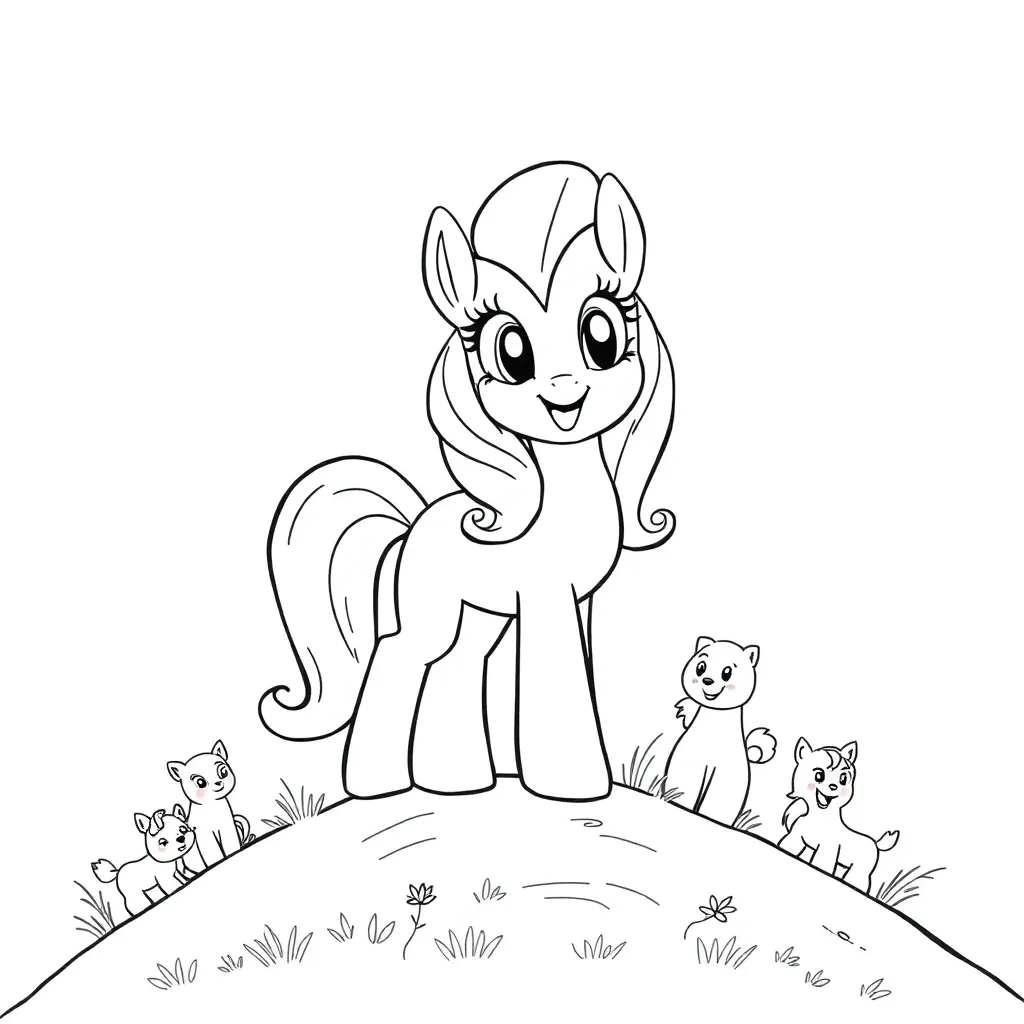 My Little Pony coloring page