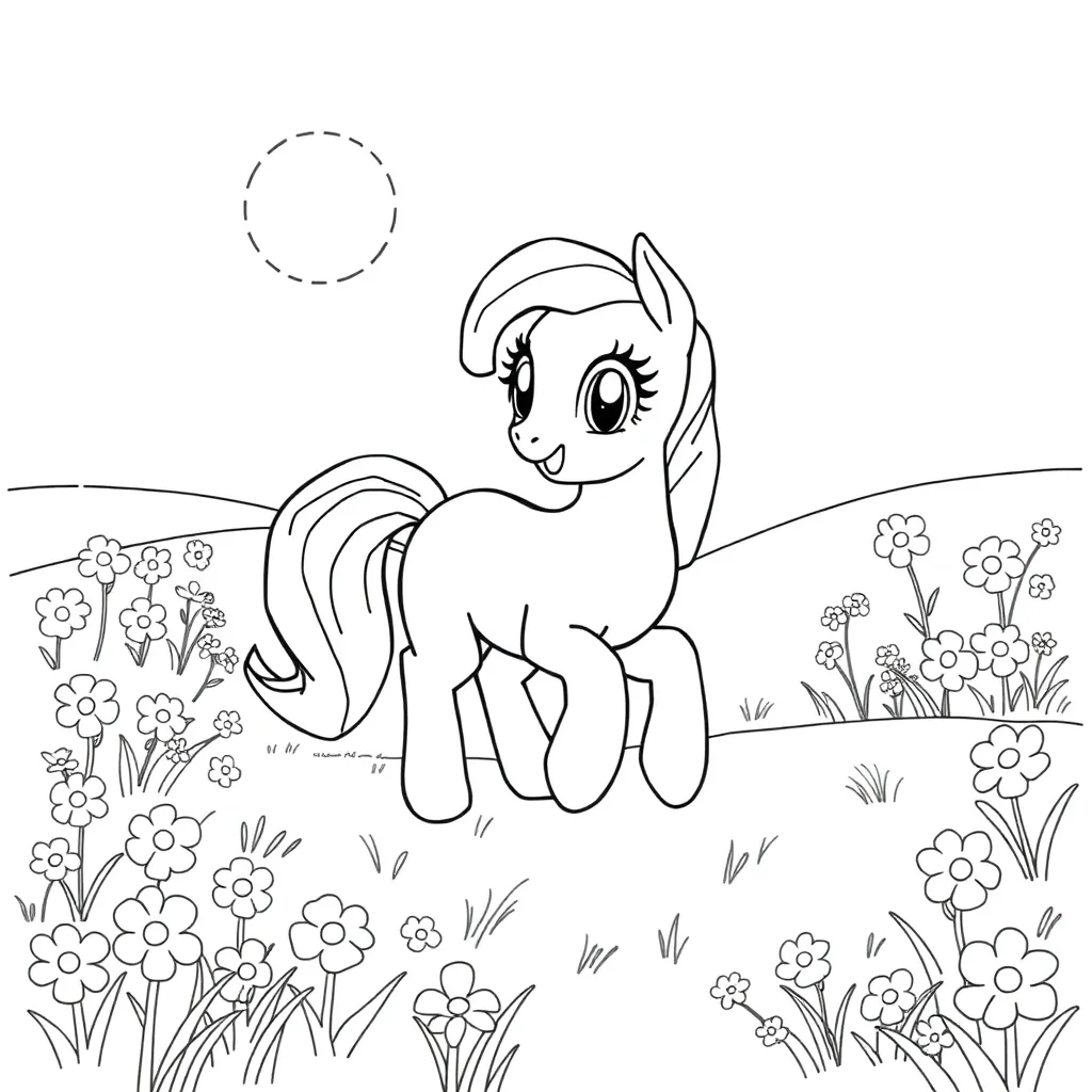 My Little Pony coloring page