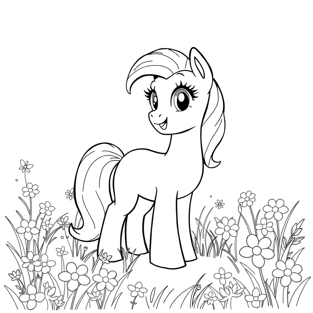 My Little Pony coloring page