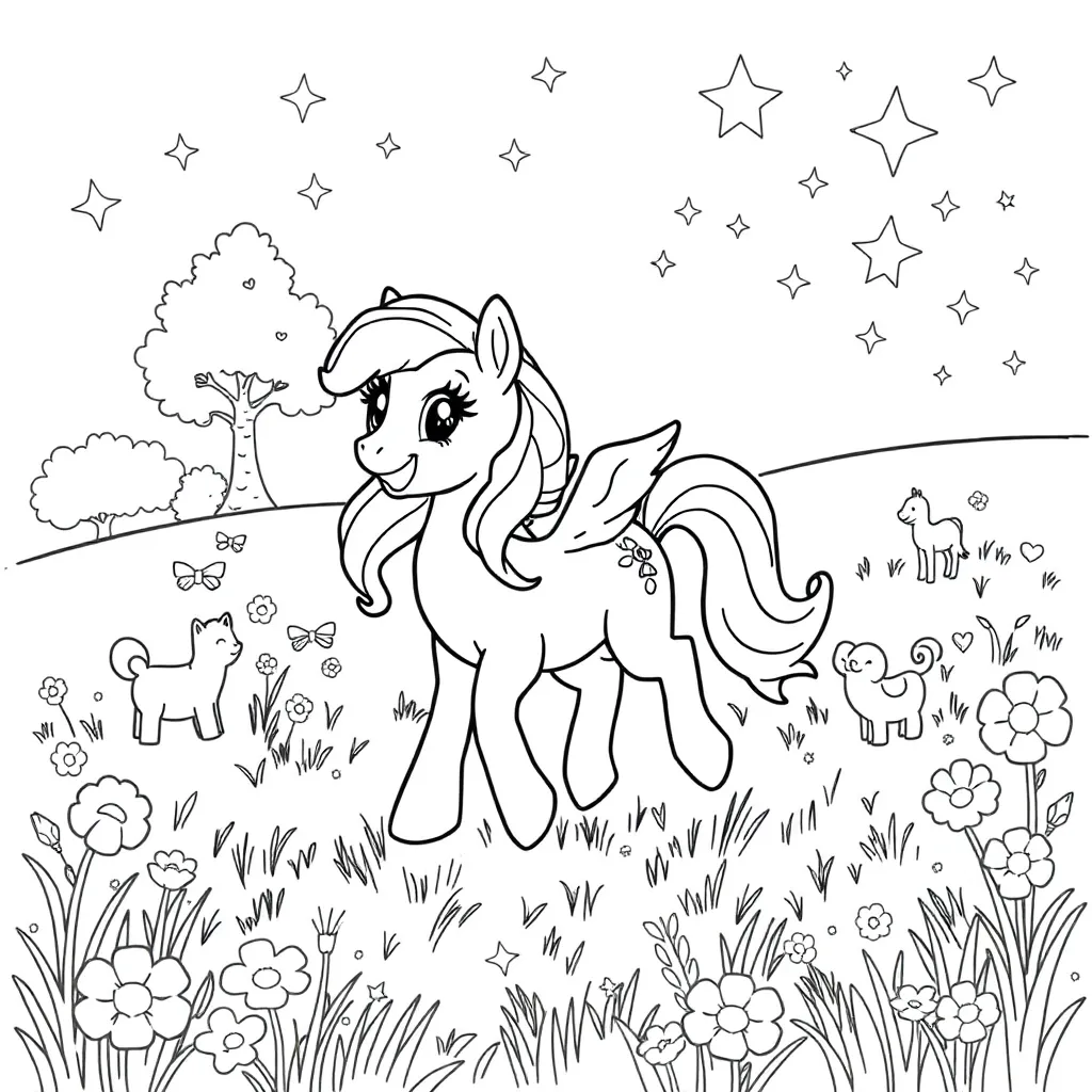 My Little Pony coloring page