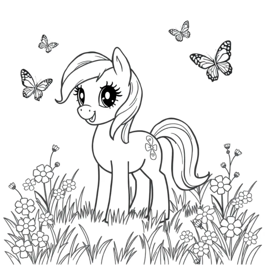 My Little Pony coloring page