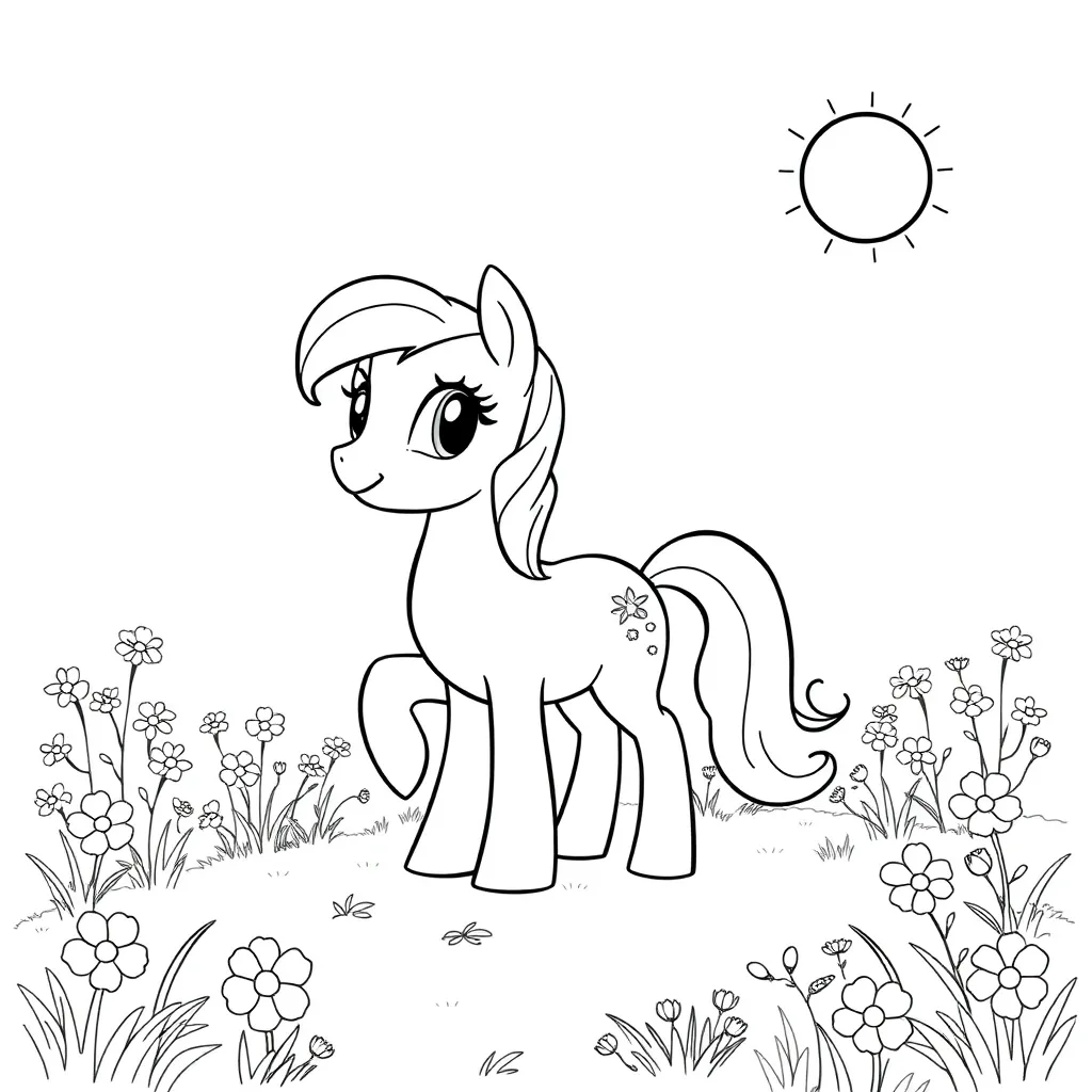 My Little Pony coloring page