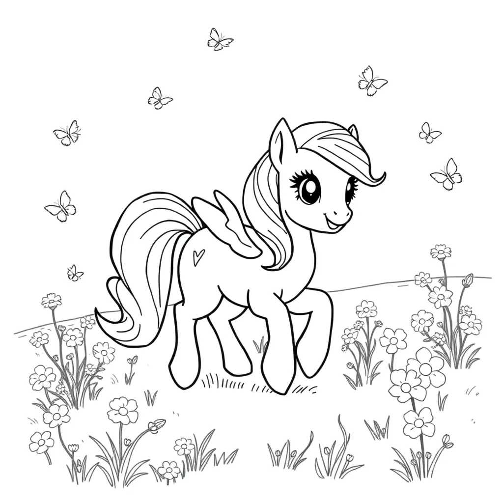 My Little Pony coloring page